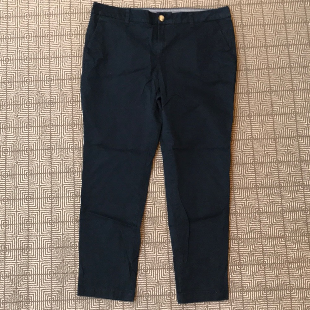Cuffed Chino Straight Leg Pants